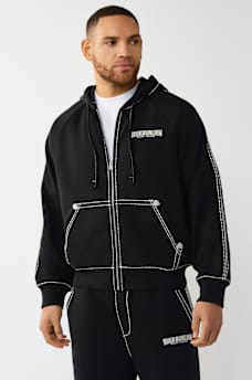 SUPER T BOXY ZIP HOODIE, image 2