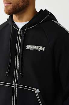 SUPER T BOXY ZIP HOODIE, image 4