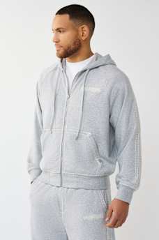 SUPER T BOXY ZIP HOODIE, image 3
