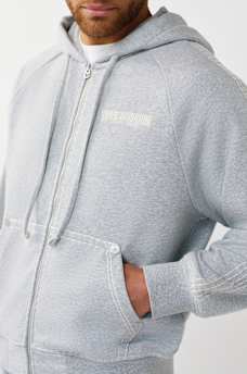 SUPER T BOXY ZIP HOODIE, image 4