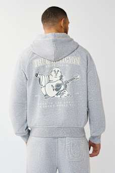 SUPER T BOXY ZIP HOODIE, image 5