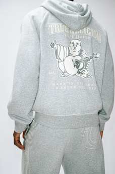 SUPER T BOXY ZIP HOODIE, image 1