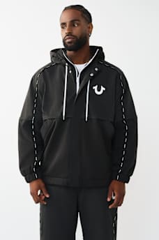 NYLON FLEECE ZIP-OFF JACKET, image 1