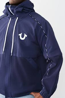 NYLON FLEECE ZIP-OFF JACKET, image 4