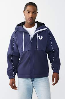 NYLON FLEECE ZIP-OFF JACKET, image 1