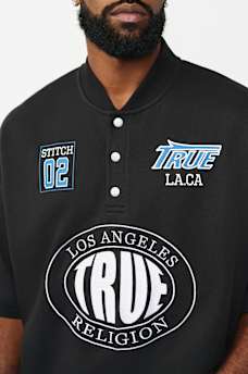 SHORT SLEEVE OVERSIZED SPORT SWEATSHIRT, image 4