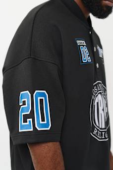 SHORT SLEEVE OVERSIZED SPORT SWEATSHIRT, image 6