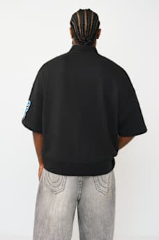 SHORT SLEEVE OVERSIZED SPORT SWEATSHIRT, image 7