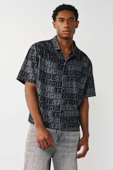 MESH LOGO SHIRT, image 1