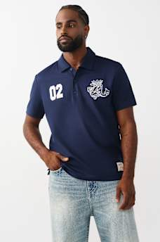 LOGO CREST SPORT POLO SHIRT, image 1