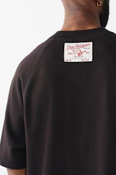 RAGLAN OVERSIZED HENLEY TEE, image 5