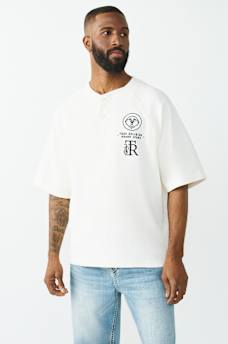 CAMISETA HENLEY GRANDE CON MANGAS RAGL&Aacute;N, image 1