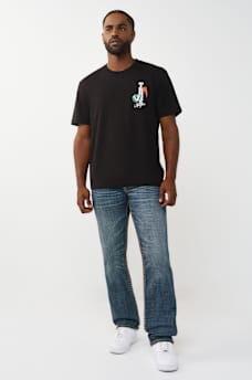 RICKY SUPER T FLAP STRAIGHT JEAN 34", image 6