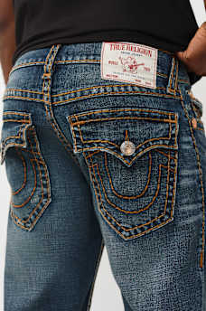 RICKY SUPER T FLAP STRAIGHT JEAN 34", image 1