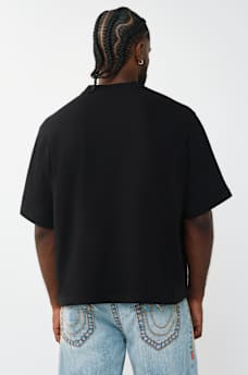 UNIVERSITY LOGO HEAVYWEIGHT BOXY TEE, image 4