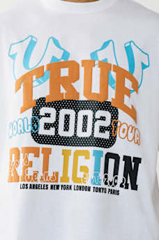 UNIVERSITY LOGO HEAVYWEIGHT BOXY TEE, image 2