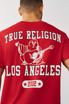 MESH PRINT BUDDHA TEE, image 1