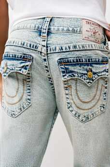 RICKY BIG T FLAP STRAIGHT JEAN 34", image 1