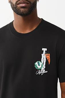 HORSESHOE PENNANTS GRAPHIC TEE, image 2