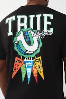 HORSESHOE PENNANTS GRAPHIC TEE, image 5