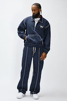 VINNY NYLON BIG T FLAP ULTRA BAGGY PANT 34", image 3