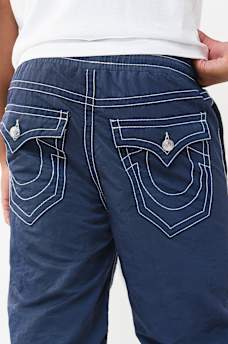 VINNY NYLON BIG T FLAP ULTRA BAGGY PANT 34", image 4