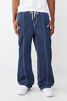 VINNY NYLON BIG T FLAP ULTRA BAGGY PANT 34", image 1