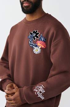 HORSESHOE APPLIQU&Eacute; BOXY SWEATSHIRT, image 2