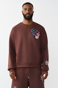 HORSESHOE APPLIQU&Eacute; BOXY SWEATSHIRT, image 6