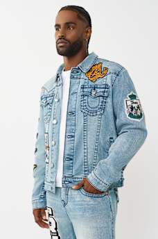 CHAQUETA JIMMY BIG T CON PARCHE ESTILO UNIVERSITARIO., image 3