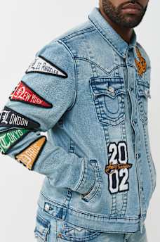 CHAQUETA JIMMY BIG T CON PARCHE ESTILO UNIVERSITARIO., image 4