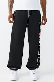 LOGO BIG T BAGGY JOGGER, image 4