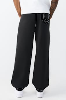 LOGO BIG T BAGGY JOGGER, image 7