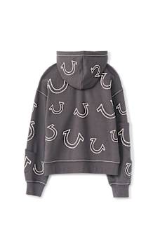 HORSESHOE BIG T BOXY ZIP HOODIE, image 7