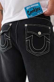 TRUE RELIGION X COOKIES LONG SWEAT SHORT, image 4