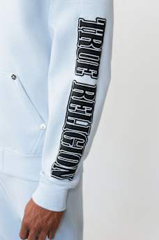 BUDDHA FACE LOGO ZIP HOODIE, image 5