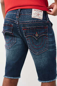 RICKY FRAYED HEM FLAP SHORT, image 1