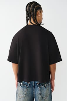 MULTI-LOGO HEAVYWEIGHT BOXY TEE, image 4