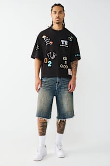 MULTI-LOGO HEAVYWEIGHT BOXY TEE, image 5