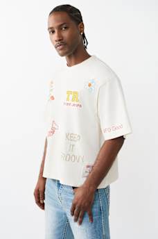 MULTI-LOGO HEAVYWEIGHT BOXY TEE, image 4