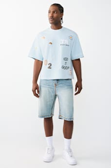 MULTI-LOGO HEAVYWEIGHT BOXY TEE, image 5