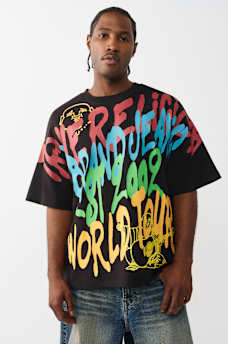 GRAFFITI HEAVYWEIGHT OVERSIZED TEE, image 3