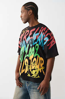 GRAFFITI HEAVYWEIGHT OVERSIZED TEE, image 4