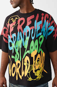 GRAFFITI HEAVYWEIGHT OVERSIZED TEE, image 1