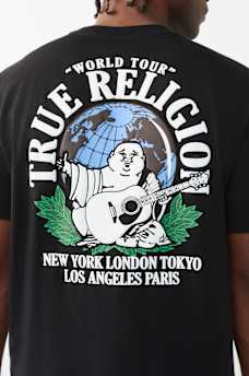 LOGO EARTH GRAPHIC TEE, image 5