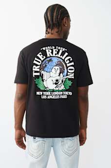 LOGO EARTH GRAPHIC TEE, image 1