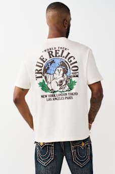 LOGO EARTH GRAPHIC TEE, image 5