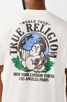 LOGO EARTH GRAPHIC TEE, image 1