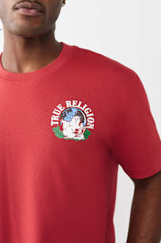 LOGO EARTH GRAPHIC TEE, image 2