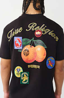 ORCHARD STAMPS HEAVYWEIGHT TEE , image 1